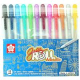 Sakura Gelly Roll Metallic, 12-Pen Set