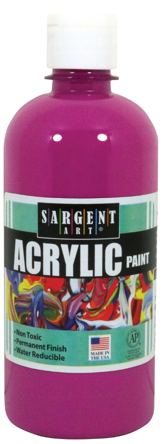 Sargent Art Acrylic Regular Paints 16 oz
