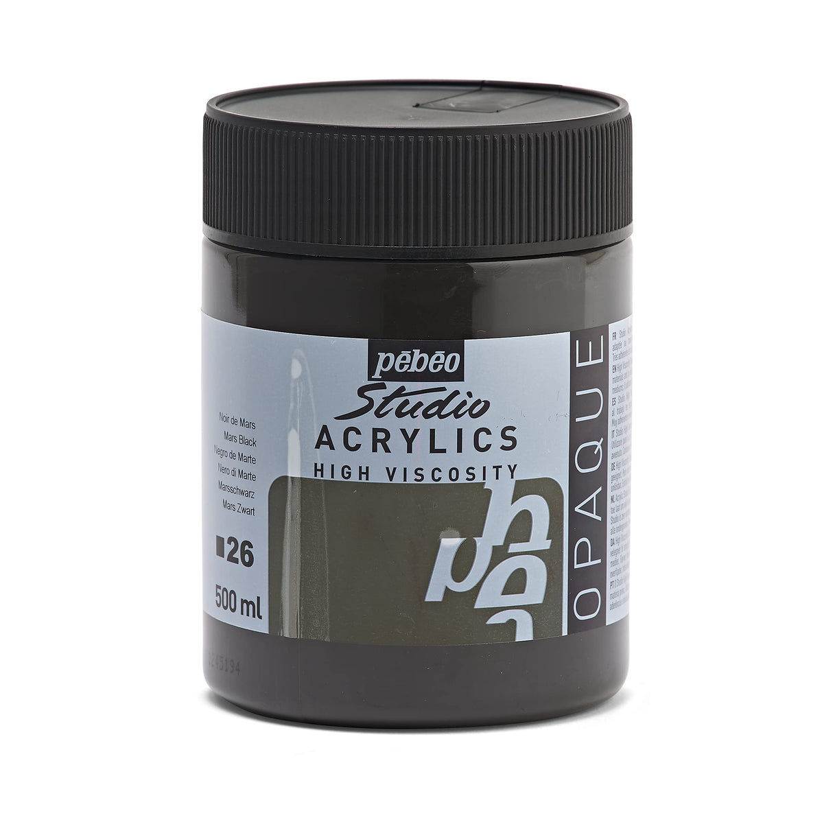Pebeo Studio Acrylic Paint High Viscosity 500ml