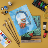Panart Mixed Canvas Pad 9x12" – 10 Sheets (400/240/250/340/320 GSM)