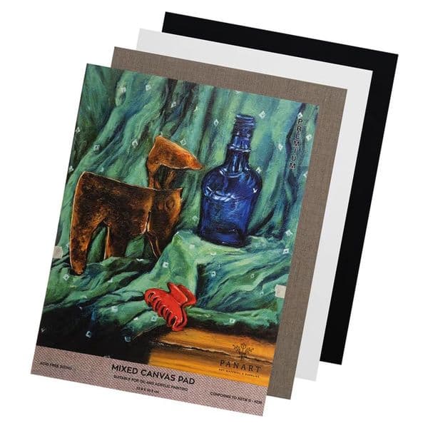 Panart Mixed Canvas Pad 9x12" – 10 Sheets (400/240/250/340/320 GSM)