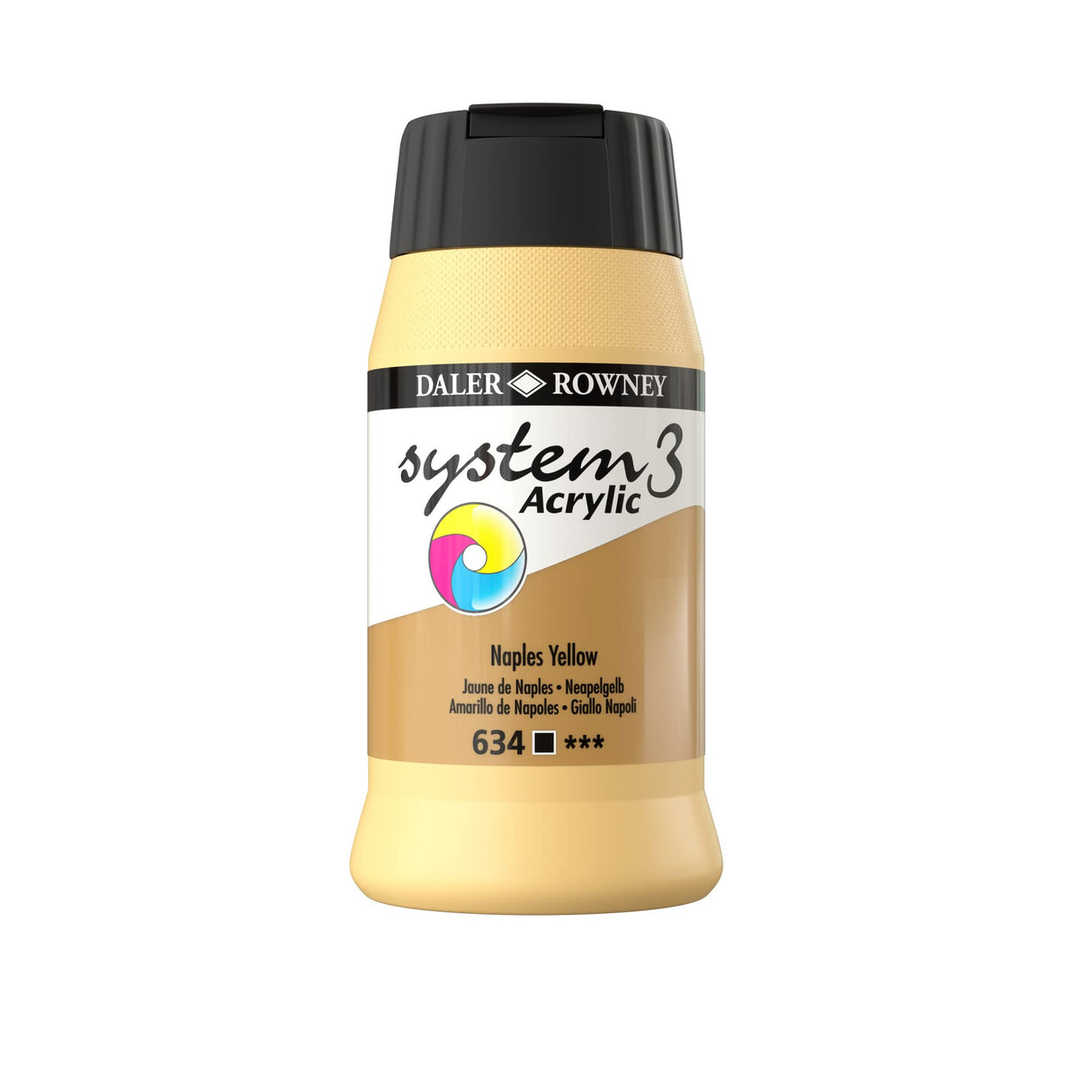 Daler Rowney System3 Acrylic Colours 500ml
