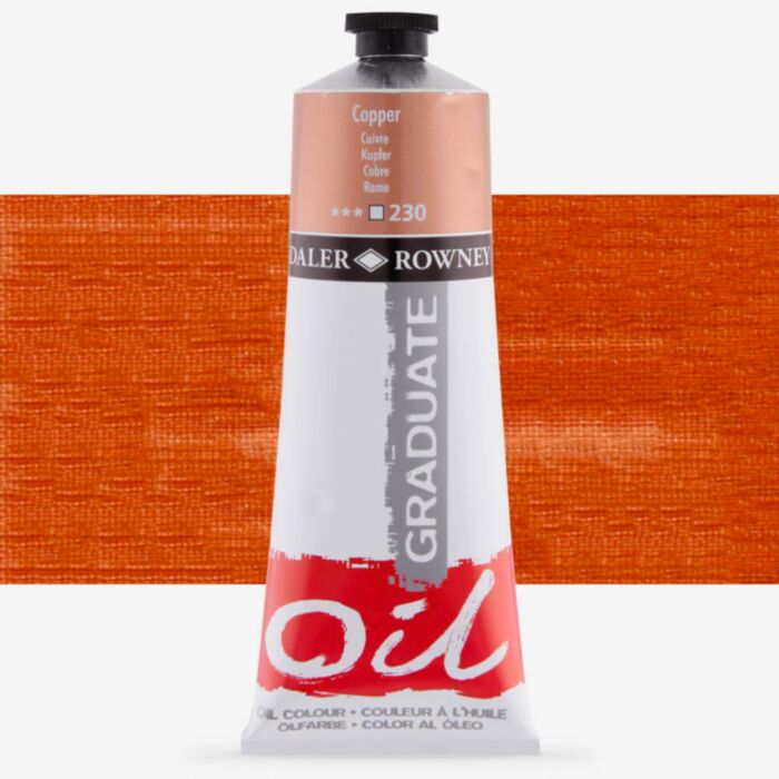 Daler Rowney Graduate Oil Colour Tube – 200ml