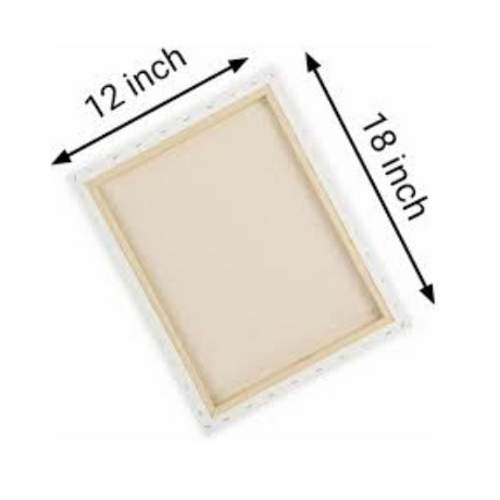 Panart Stretched Canvas Cotton 29.7X42cm-12"X18" A3