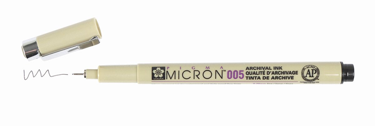 SAKURA PIGMA 005 BLACK PEN