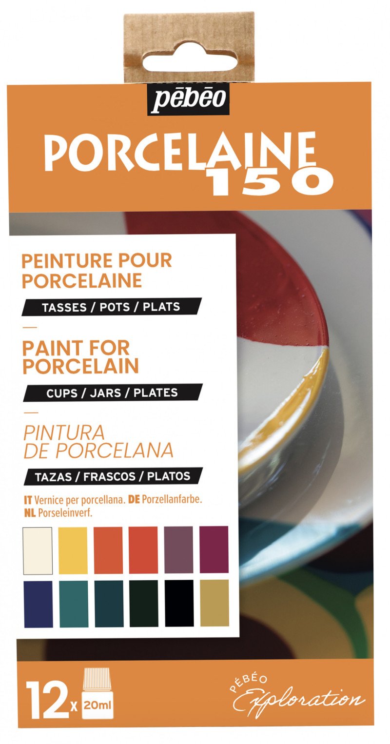 Pebeo Porcelaine 150 Exploration C1 Set of 12x20ml