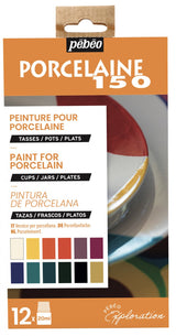 Pebeo Porcelaine 150 Exploration C1 Set of 12x20ml