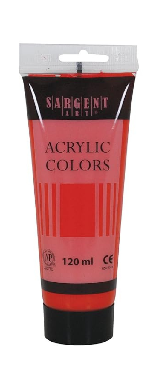SARGENT ART ACRYLIC PAINT TUBE 120 ML 