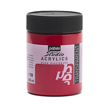 Pebeo Studio Acrylic Paint High Viscosity 500ml