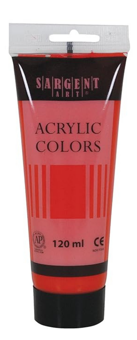 SARGENT ART ACRYLIC PAINT TUBE 120 ML 