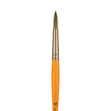 Panart Gold Green Synthetic Long Handle Brush Set of 3 Pcs-GG-03(FB-12 AG-8 R-10 )