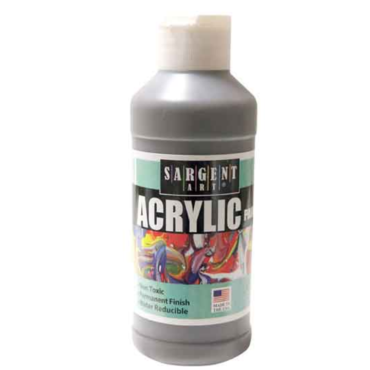 SARGENT ART ACRYLIC REGULAR PAINTS 8 OZ/CB