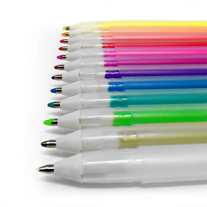 SAKURA GELLY ROLL MOONLIGHT & WHITE 12-PENS SET-0.6MM