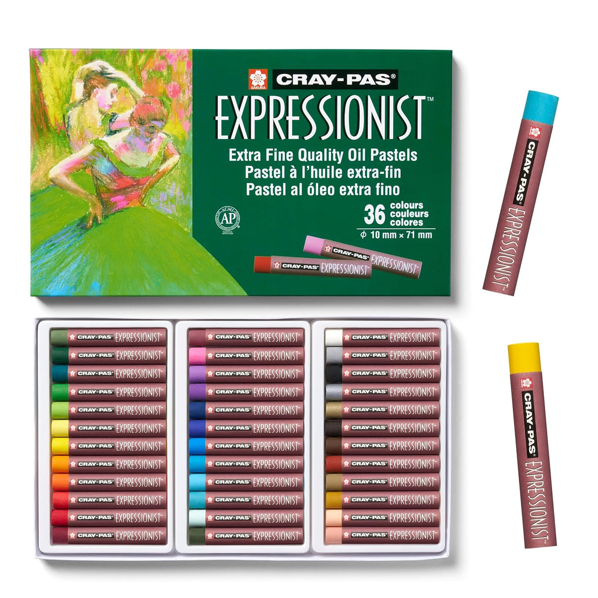 SAKURA CRAY-PAS EXPRESSIONIST 36-COLOR OIL PASTEL SET