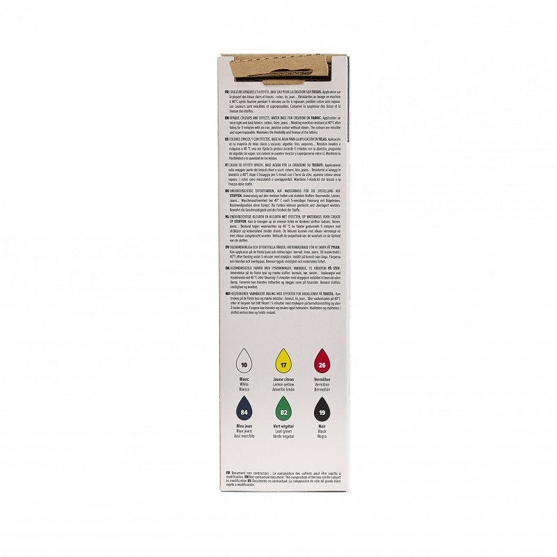 Pebeo Initiative Seta Opaque Matt Set 6x20ml