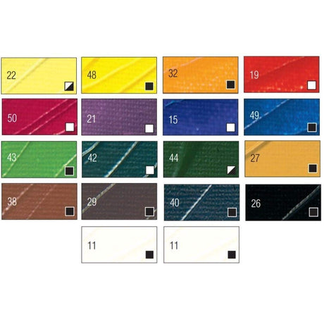 Pebeo Studio Acrylic Colour Set-18 Tubes 12ml
