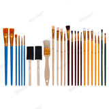 Sinoart Value Pack Brush Set of 25Pcs