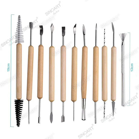 SINOART CLEAN UP TOOL KIT SET 11 PCS