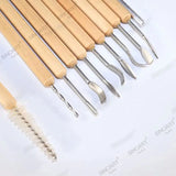 SINOART CLEAN UP TOOL KIT SET 11 PCS