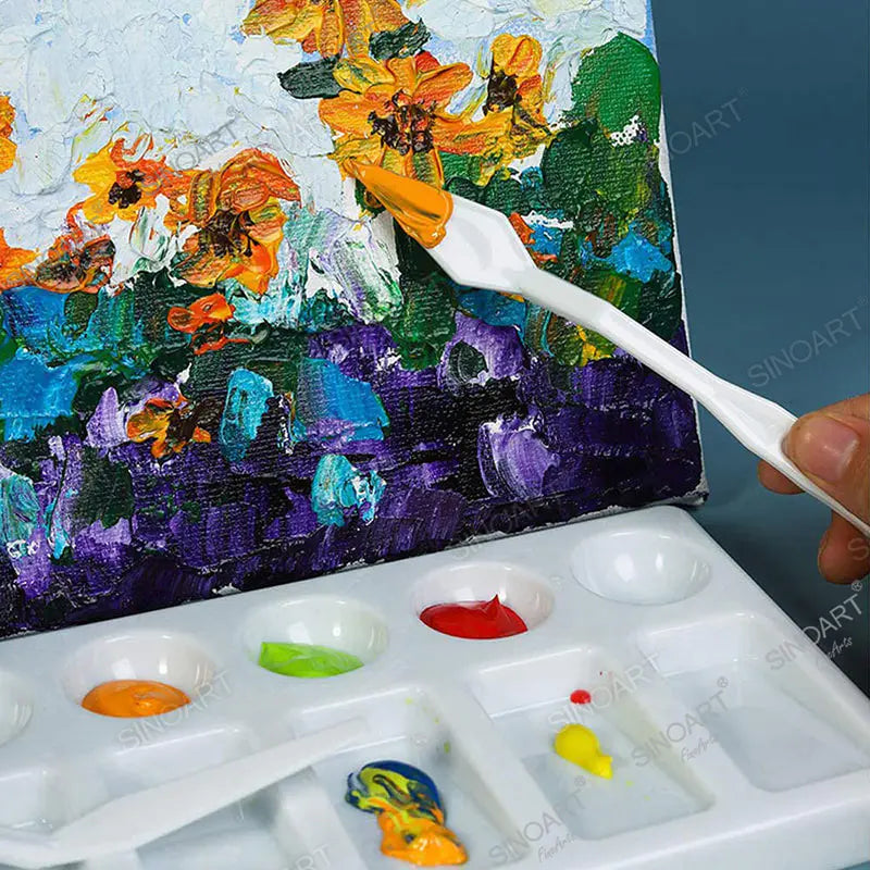 SINOART PLASTIC PALETTE KNIFE - 5PC