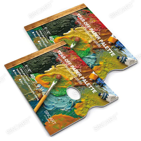 SINOART TEAR-OFF PAPER PALETTE 9X12" 40 SHEETS