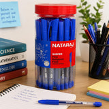 Nataraj Surfer Fine Ballpoint Pen Jar – 30 Pieces, 0.7mm Tip