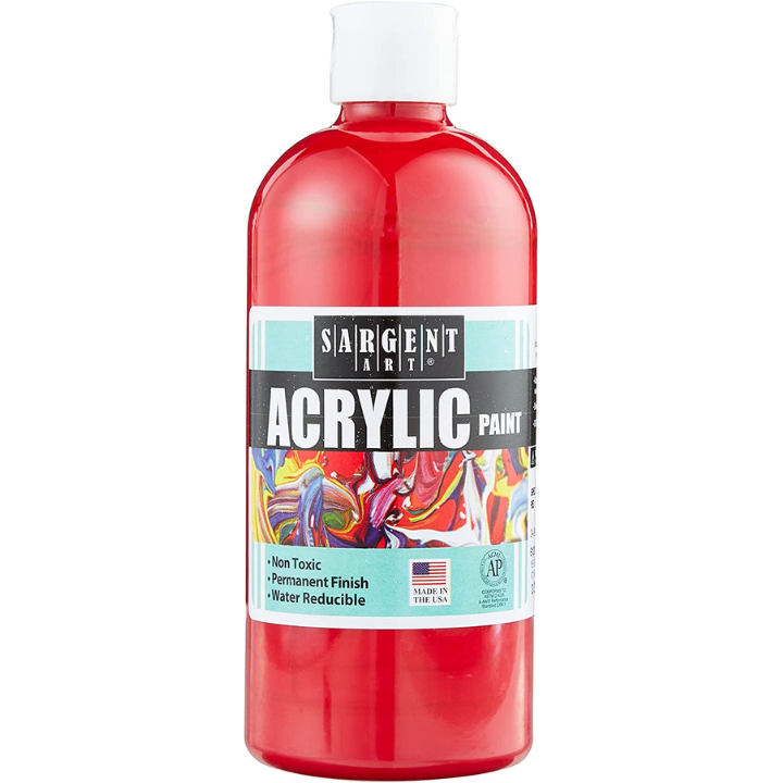 SARGENT ART ACRYLIC REGULAR PAINTS 8 OZ/CB