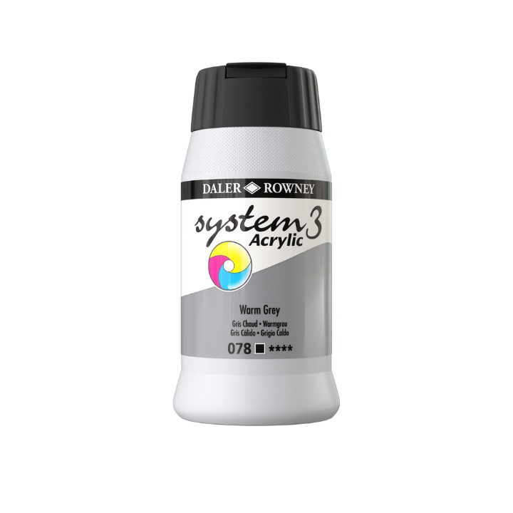 Daler Rowney System3 Acrylic Colours 500ml