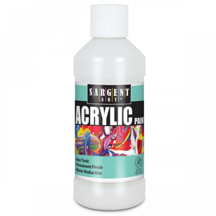 SARGENT ART ACRYLIC REGULAR PAINTS 8 OZ/CB