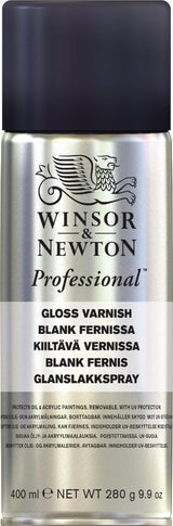 Winsor & Newton Professional Gloss Varnish Spray 400ml-Z