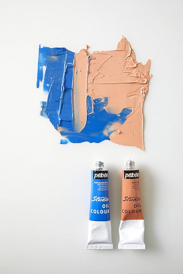 Pebeo Premium 6 XL Fine Oil Paint Set - 12ml 18Tubes