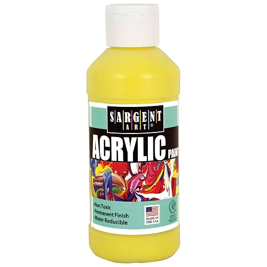 SARGENT ART ACRYLIC REGULAR PAINTS 8 OZ/CB