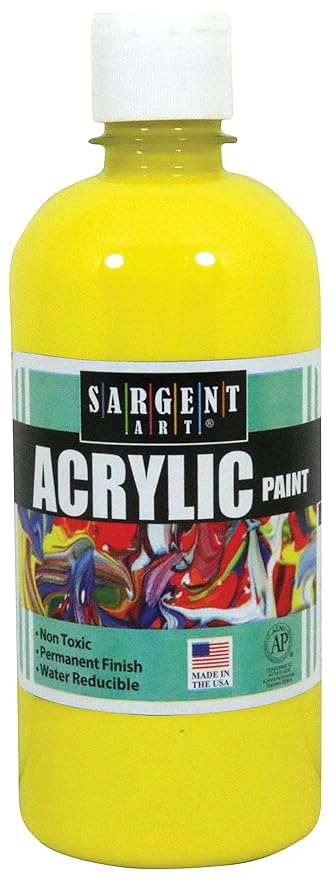 SARGENT ART ACRYLIC REGULAR  PAINTS 16 OZ/CB